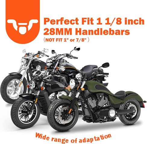 WeiSen 1-1/8" 30MM Handlebar Riser Clamp Spacer Universal Compatible with Yamaha Honda Kawasaki BMW Ducati Triumph Can-Am Spyder in Saudi Arabia