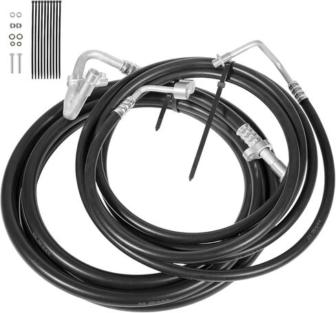 Upgrade SU33468 Rear AC Line Set Air Conditioning Hoses Replacement Lines fit for Chevy Suburban, for Cadillac Escalade ESV, for Yukon XL 2007-2014 in Saudi Arabia