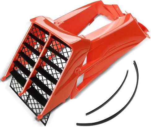أغطية جانبية لخزان الغاز من البلاستيك الأسود الفاخر مع شواية متوافقة مع مجموعة Yamaha Banshee 350 1987-2006 المكونة من قطعتين in Kuwait