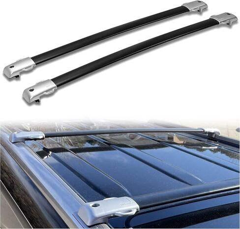 HECASA سقف رف الصليب بار متوافق مع 2010-2023 لكزس GX460 الألومنيوم حامل الأمتعة استبدال شريط البضائع لPT278-60091 176 رطل in Kuwait