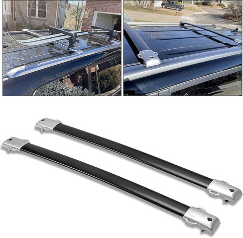 HECASA سقف رف الصليب بار متوافق مع 2010-2023 لكزس GX460 الألومنيوم حامل الأمتعة استبدال شريط البضائع لPT278-60091 176 رطل in Kuwait