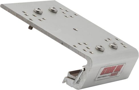 قاعدة منزلق من الألومنيوم Extreme Max 3005.4428 مع فتحات تثبيت مثقوبة مسبقًا لنظام Crestliner SureMount Gunnel - لوحة تثبيت 5-5/8 بوصة × 5-5/8 بوصة in Saudi Arabia