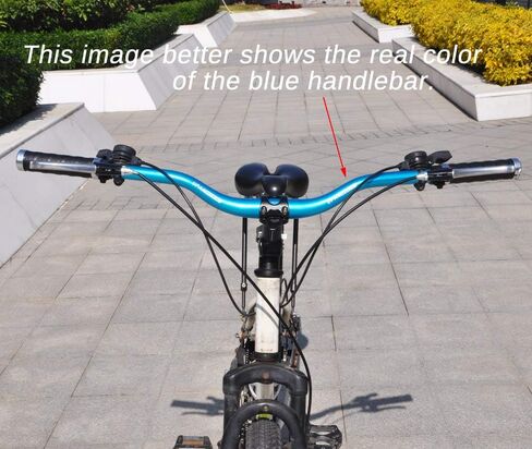 UPANBIKE Mountain Bike Handlebar 31.8mm, Aluminum Alloy MTB Bicycle Riser Handlebar Extra Long 700mm with Paint Matte Surface (Black, 700mm) in Saudi Arabia