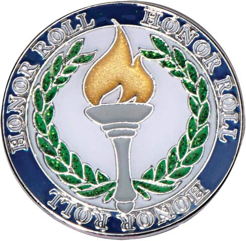 دبابيس جائزة أوراق الغار والشعلة، عبوة من 12 قطعة in Kuwait