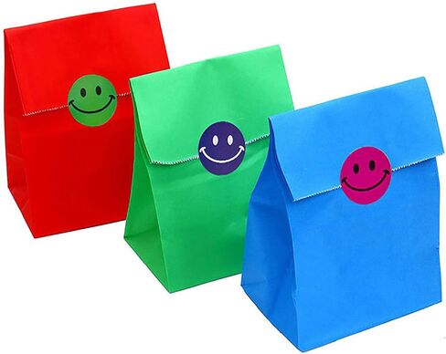 1 inch Round Smile Face Stickers,Happy Face Stickers,Reward Stickers,8 Color Designs,500 Labels Per Roll in Saudi Arabia