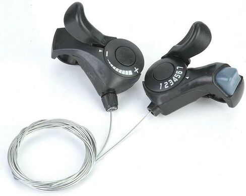 1 Pair Bike Speed Shift Levers,Mountain Bike Thumb Gear Shift Lever Set in Saudi Arabia