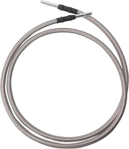 Stainless Steel Braided Fuel Line Kit fits for Chevrolet Silverado 1500/2500/3500, fit for GMC Sierra 1500/2500/3500 (Standard Cab Pickup 2-Door), Flexible Braided Fuel Line Replace# 15946178 15946184 in Saudi Arabia
