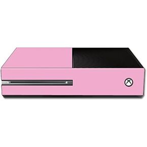 MightySkins Skin Compatible with Microsoft Xbox One - Solid Pink | Protective, Durable, and Unique Vinyl Decal wrap Cover | Easy to Apply, Remove, and Change Styles | Made in The USA