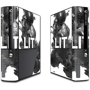 MightySkins Skin Compatible with Microsoft Xbox 360E (3rd Gen) – Lit | Protective, Durable, and Unique Vinyl Decal wrap Cover | Easy to Apply, Remove, and Change Styles | Made in The USA