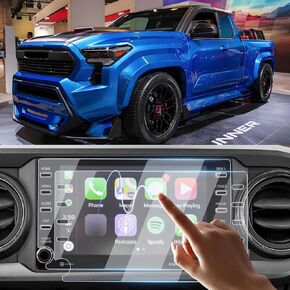 واقي شاشة Autorder لعام 2020 2021 2022 2023 تويوتا تاكوما ملحقات الزجاج 9H التنقل لفيلم الحماية الشاشة (8 بوصة)