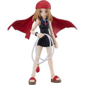 Max Factory Shaman King: Anna Kyoyama Figma Action Figure ، Multicolor