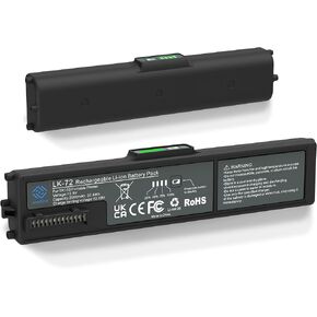 LK-72 Battery Pack 3500mAh Compatible with Canon PIXMA TR150 Mobile Printer (1-Pack)