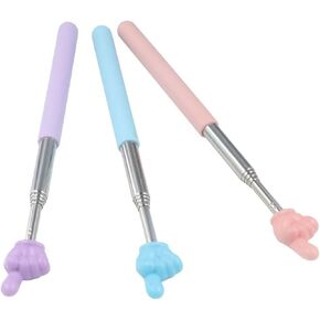 Leadigol Telescopic Teachers Pointer,Reading Guide Pointer,Anti-Slip Teaching Stick Blackboard Presenter Stick Teaching Pointer Stick Blackboard