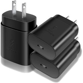 USB C Charger, 25W PD Type C Super Fast Charger for Samsung Galaxy S24/S23 Ultra/S22+/S21/S21fe/S21Ultra/S21+/S20/S20+/S20 Ultra/Note10/Note20/plus/S10 5G
