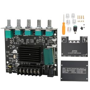 Bluetooth Amplifier Board, 2X50W 100W High Power Sound Stereo DC12 24V Digital Power Amplifier Board for Speakers