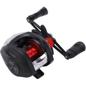 7.2:1 Baitcasting Fishing Reel Low Outline Reel Casting Fishing Reel Ultralight Baitcaster Reel for Fishing Saltwater Freshwater