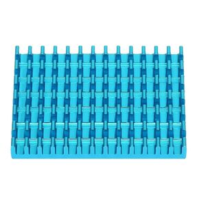 5Pcs Aluminum Heat Sink, Radiator High Power Large Cooler Fin Motherboard Cooling with Thermal Conductive Adhesive Tape for Cooler Electronics (40 x 30 x 5mm)