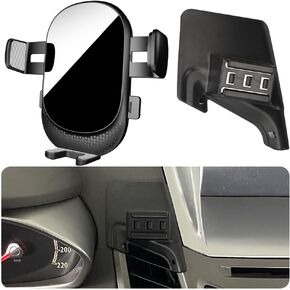 Car Phone Holder for Ford Fiesta Auto Accessories [Only for 2011-2019 Fiesta] [Auto Lock Hands Free Cell Phone Mount Car fits for iPhone & All Smartphones]