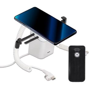Diohce Cell Phone Anti-Theft Display Stand with Charging Function and 95‑120dB Security Alarm Design for Cell Phones Tablets Electronic Product Commercial Display and (for IOS)