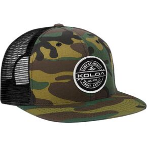 Joe's USA Koloa Surf Thruster Patch Logo Solid Snapback Hats