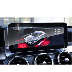 Screen Protector Compatible with 2019-2022 GLC 10.25inch Touch Screen,SATIS,Anti Glare Scratch,Shock-resistant, Navigation Protection Accessories Premium Tempered Glass (W205,V253)