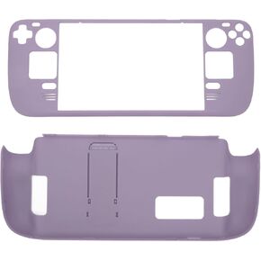 Kickstand Protective Case for alve Steam Deck, Cover Protector with Stand Hands Full Fingerprint Proof Protective Case for Steam Deck (Purples)