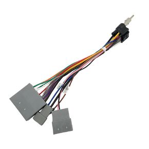 16pin Car Stereo Radio Speaker Wiring Harness Antenna Adapter Support Steering Wheel Control Compatiable with Honda CRV Civic Odyssey 2006-2011
