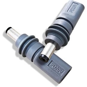 USB C أنثى إلى DC 5.5 × 2.5 مم محول شحن الطاقة لـ Satrlink Mini ، أجهزة الكمبيوتر المحمولة - PD 100W TYPE CONT C ،