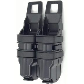 Tactical Double Fast Pistol MAG Magazine Pouch Bag Holster