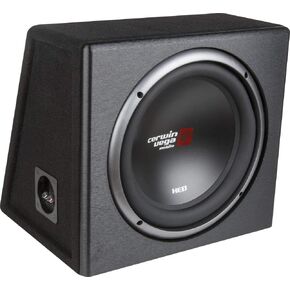 Cerwin-vega Mobile CERXE10SV XED Series XE10SV Single 10-Inch Subwoofer in Loaded Enclosure, Black