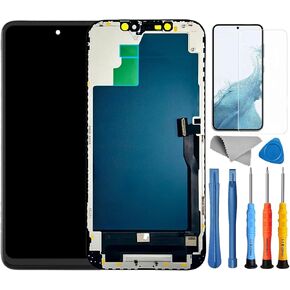 Screen Replacement for iPhone 12 Pro Max Screen Replacement kit for iPhone 12 pro max Replacement Screen A2342 A2410 A2412 A2411 LCD Display Touch Digitizer Assembly with Tools 6.7" Black
