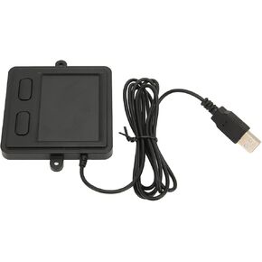 Zunate Wired USB Touchpad, High Sensitivity Portable Trackpad for Laptop and Desktop, Mini External USB Touchpad Trackpad with 2 for 10, 8,7