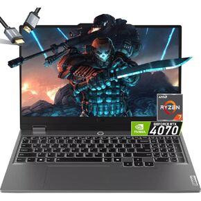 Lenovo LOQ 15 Gaming Laptop RTX 4070 - AMD Ryzen 7 7435HS Beat i7-12650H- 15.6 FHD Display G-SYNC - 32GB DDR5 RAM -2TB PCIe SSD- Backlit Keyboard - USB Type-C - Windows 11 - Computadora Gamer - 2024