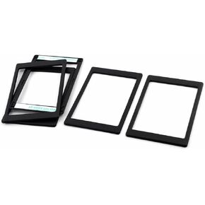 uxcell Plastic Laptop Computer 7mm to 9.5mm HDD SSD Hard Disk Drive Thickening Gasket Pad Frame 5pcs Black