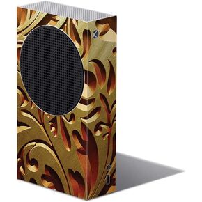MightySkins Skin Compatible with Xbox Series S - Mosaic Gold | Protective, Durable, and Unique Vinyl Decal wrap Cover | Easy to Apply and Change Styles | Made in The USA