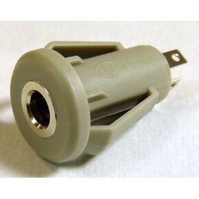 Philmore 3.5mm 4 Pole Conductor TRRS Snap-in Panel Mount Chassis Phone Audio Jack; 70-539