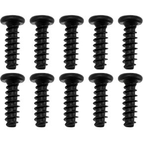 10Pcs M4XL12 Tapping Screw Replacement TV Stand Screws for TV Base Stands and Guide Stands Compatible with Samsung 6003-001782