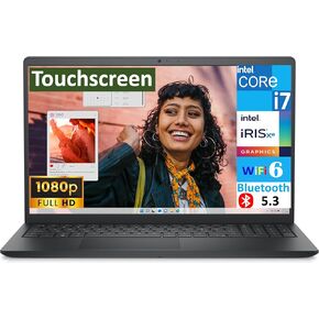 Dell Inspiron 15 3530 Business Laptop 15.6" Touchscreen 300 nits FHD Display (Intel i7-1355U, 32GB DDR4, 1TB PCIe SSD, Intel Iris Xe, AI Copilot, WiFi 6, Numeric Keyboard, Bluetooth 5.3, Win 11 Pro)