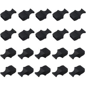 20PCS SFP Silicone Anti Dust Cover Caps Open SFP Port Cage Durable Optical Module Protector Plug Stopper for SFP Slot on Network Switch Router Network Interface Card