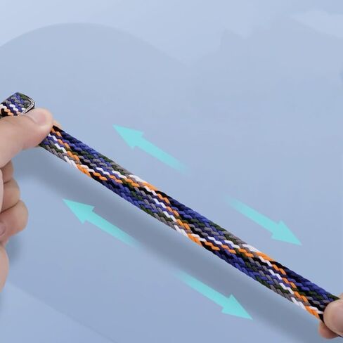 حلقة Apple Watch المتوافقة مع حلقة Apple Loop الممتدة ، 38-45 مم ، حزام مضفر مرن نايلون مرن in Kuwait