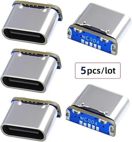 XIWAI 5PCS/LOT TYPE-C SUBET SOCKET SOCKER DIY CONNECTOR REPLIS in Kuwait