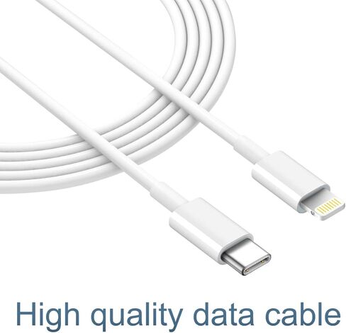 شاحن iPhone Charger Super Fast Charging [MFI Certified] iPad Charger 20W PD USB C Charger Charger 2-Pack 6ft Sharging Cable متوافق مع iPhone14/14 Pro Max/13/13Pro/12/12 Pro/11/11pro/XS ، iPad in Kuwait