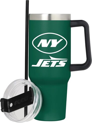 كوب سفر معزول بشعار فريق NFL للجنسين من FOCO NFL، سعة 40oz XL in Saudi Arabia