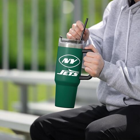 كوب سفر معزول بشعار فريق NFL للجنسين من FOCO NFL، سعة 40oz XL in Saudi Arabia