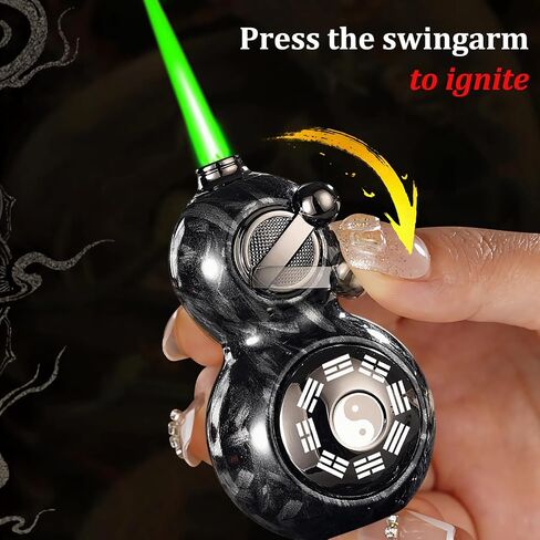 أخف Torch Torch - Flame Putane Jet Flame و Windproof & Flame القابل للتعديل ، ولاعة رائعة القابلة لإعادة الاستخدام للرجال ، مثالية للهواء الطلق ، والتخييم ، والشواء والمزيد. (لا يشمل الغاز) in Kuwait
