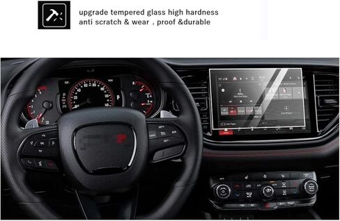 واقي الشاشة متوافق مع 2021-2024 Dodge Durango ، HD Clear Anti anti ， Uconnect 5 مع 10.1 بوصة الشاشة اللمس in Saudi Arabia