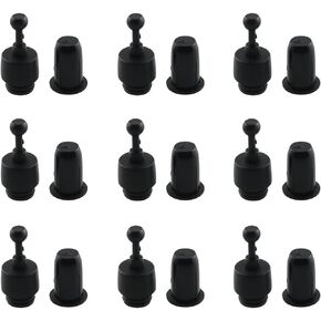 10Sets DIY Speaker Grill Guides Speaker Grill Peg Kit Speaker Buckles Snap Button Fasteners for Speaker Parts Accessories