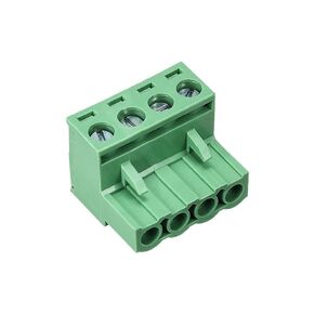 CAQL New 5Pcs 4-Pin Pluggable Quick Connector - Terminal Block - Phoenix Power Plug for AUDIOCONTROL DM-608 DM-810 DQDX DQ-61 LC2I LC6I LC7I LC8I LCQ EQL EQX LC7 LCQ Epic Matrix EPICENTER