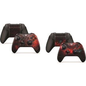 giZmoZ n gadgetZ 2 x Spider Controller Skins Full Wrap Vinyl Sticker Compatible with Xbox One/S/X