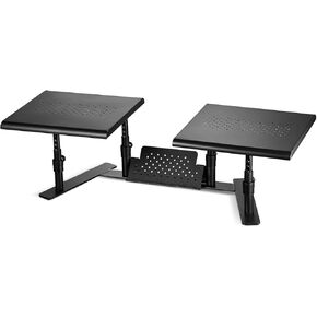 Staples 2658099 Dual Monitor Adjustable Stand (51230)